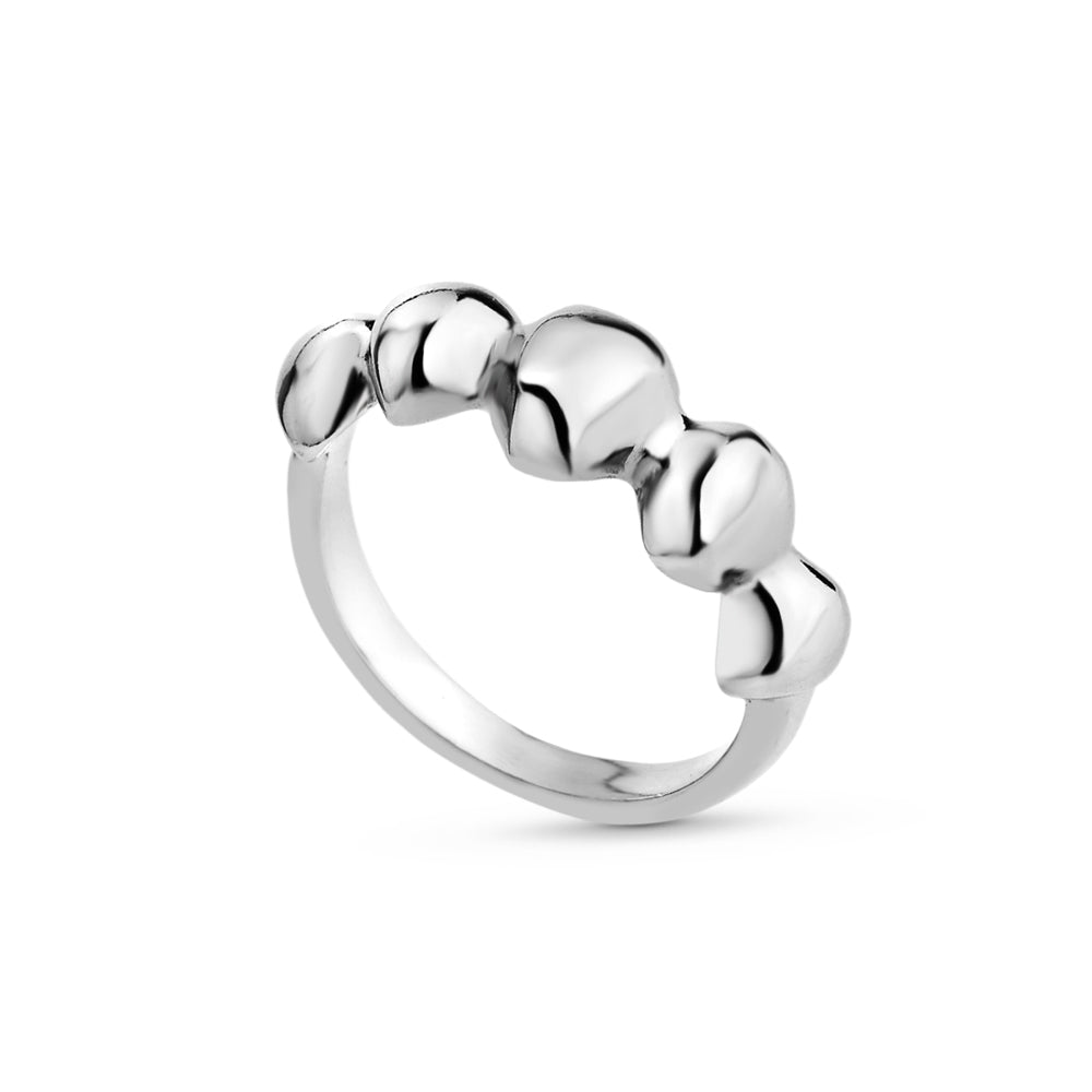 Anel Bolinhas Mix Banhado a Ouro 18k ou Prata