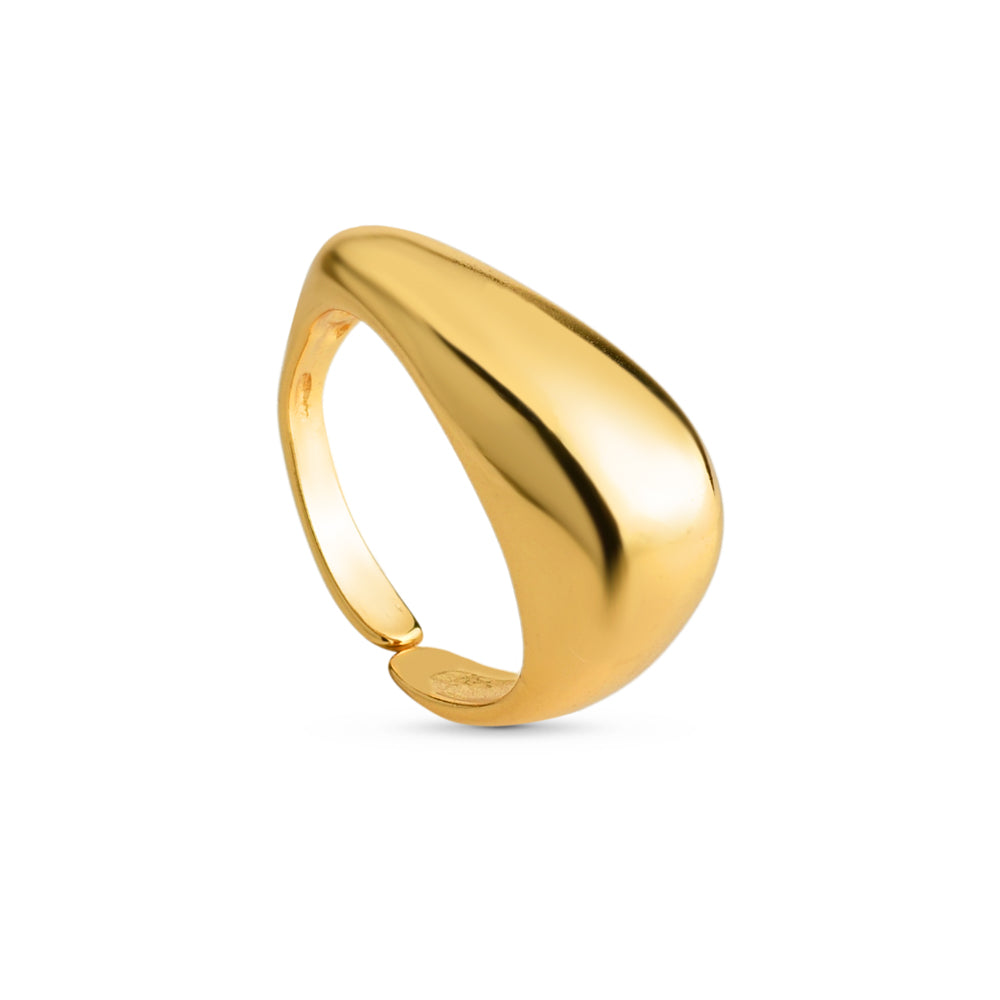 Anel Ajustável Liso Mix Banhado a Ouro 18k ou Prata