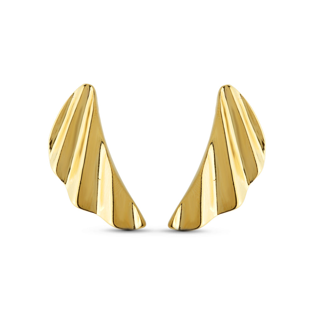 Brinco Angel Banhado a Ouro 18k
